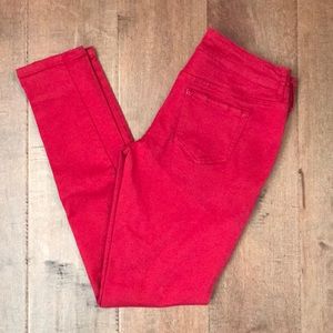 Red Skinny Jeans